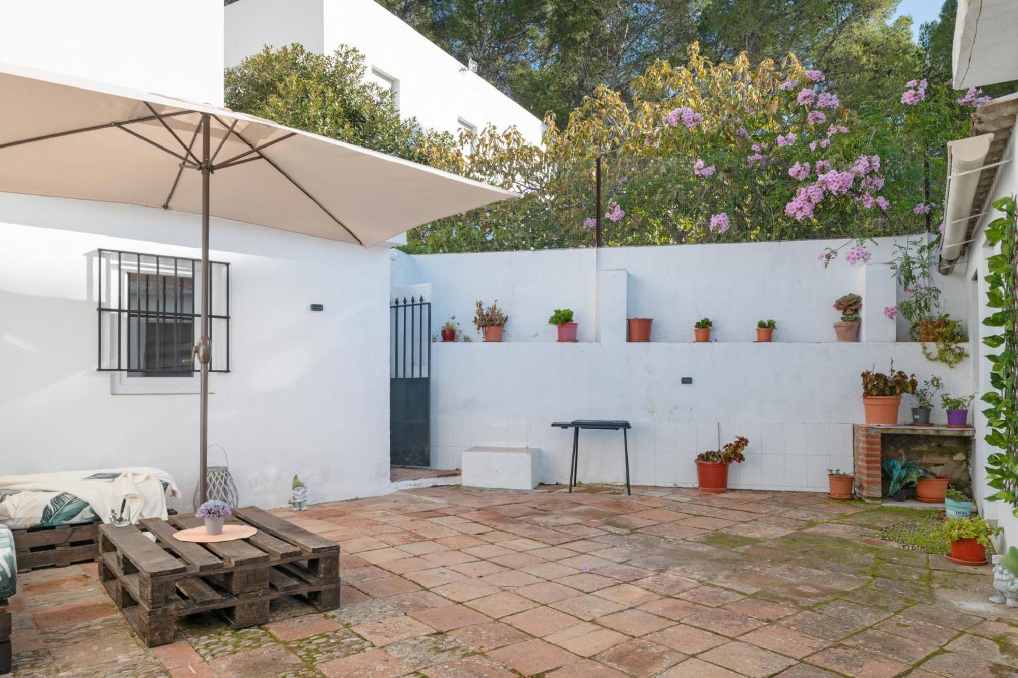 Villa La Acequia Montecorto Esterno foto